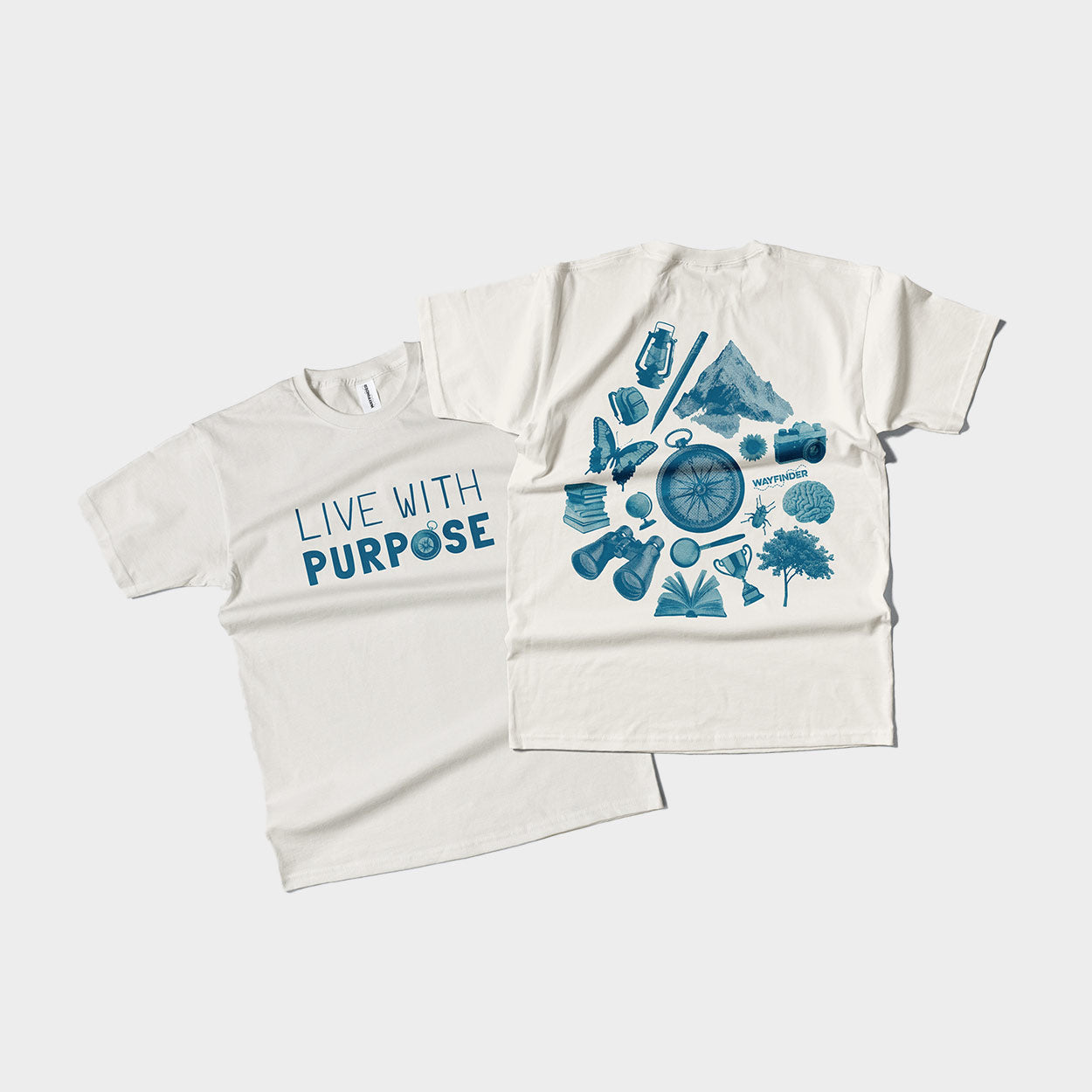 Live With Purpose T-Shirt - Off-White